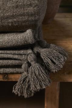 Halvor Bakke Sölden Sengeteppe Ull Muldvarp 160x260 (479-117631)