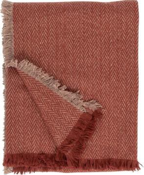 Halvor Bakke Asima Ullpledd Fiskeben Rust 120x200 (415-H34526)