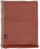 Halvor Bakke Asima Ullpledd Fiskeben Rust 120x200 (415-H34526)