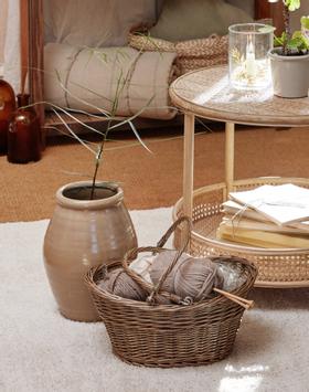 Ib Laursen Kurv med hank 40x30 (171-29015-67)