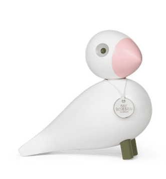 Kay Bojesen Sangfugl Love Hvit H15.5