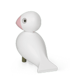 Kay Bojesen Sangfugl Love Hvit H15.5 (521-39351)