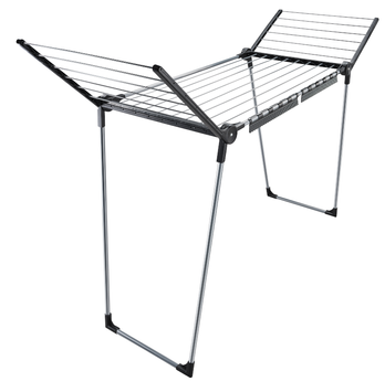 Leifheit Pegasus-150 Tørkestativ Svart 157x55xH87cm