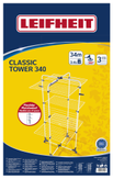 Leifheit Tower 340 Tørkestativ 73x69xH146 (379-259133)