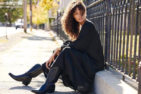 Lexington Kjole Therese Jacquard Svart (588-22331304-700)