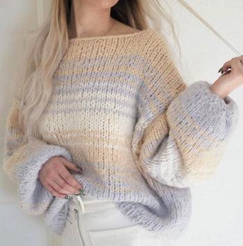 Knit Norway Chunky Comfy Sweater Oppskrift PDF