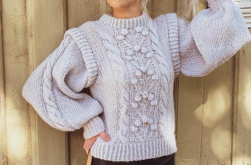 Knit Norway Dreamy-Sweater Oppskrift (642-10460)