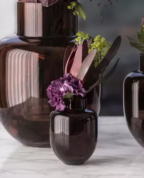 Finn Schjøll Family Vase Brun Ø9xH11 (655-209011)