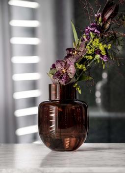 Finn Schjøll Family Vase Brun Ø21xH26