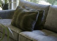 Riviera Maison Putetrekk Fuskepels Grønn 45x65cm (443-490140)