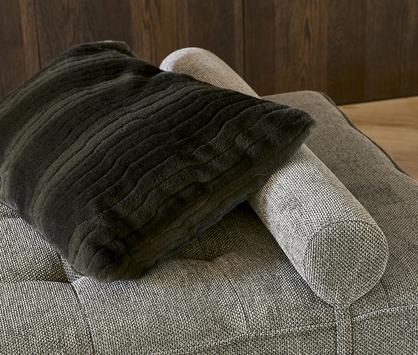 Riviera Maison Putetrekk Fuskepels Grønn 45x65cm (443-490140)