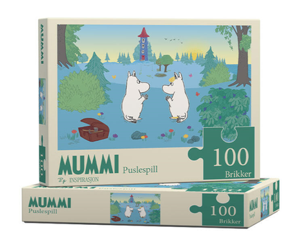 Mummi Puslespill Mummihuset 100 brikker  (489-790104)