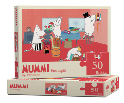 Mummi Puslespill På Kjøkkenet 50 brikker 