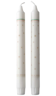 Wik & Walsøe Julemorgen Kronelys 2pk