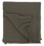 Gustav Ovland Nicola Sengeteppe Salviegrønn 160x260  (479-118124)