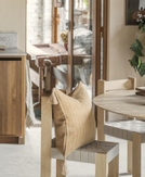 Gustav Ovland Arrow Putetrekk Jute Røkt-Eik 50x50  (479-118073)