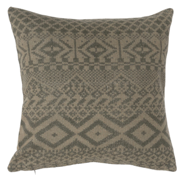 Gustav Ovland Obelix Putetrekk Ullmix Salviegrønn 50x50 