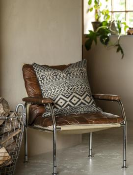 Gustav Ovland Obelix Putetrekk Ullmix Sort 50x50  (479-118079)