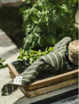 Gustav Ovland Akira Servietter Salviegrønn 2pk   (479-118038)