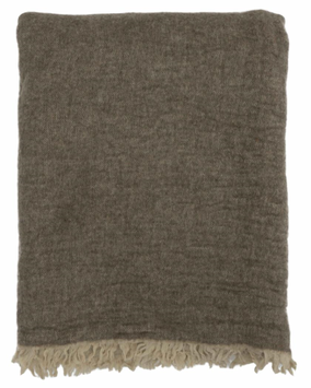 Rebell Milano Pledd Brun-Beige 130x170 (479-117985)