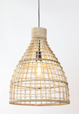 Light & Living Hengelampe Puerto Rattan Natural Ø40 (745-2944184)