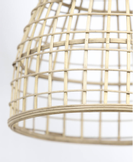 Light & Living Hengelampe Puerto Rattan Natural Ø40 (745-2944184)