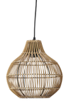 Light & Living Hengelampe Pacino Rattan Dark Brown (745-2950618,2950718,2950818)