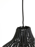 Light & Living Hengelampe Pacino Rattan Black (745-2950712)