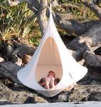 Cacoon  Hengekøye Double Natural-White Ø180 (540-CACDW1)