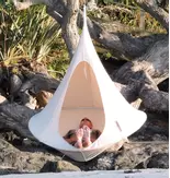 Cacoon  Hengekøye Double Natural-White Ø180 (540-CACDW1)