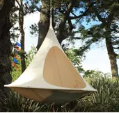 Cacoon  Hengekøye Double Natural-White Ø180 (540-CACDW1)