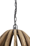 Light & Living Haranka Hengelampe Wood Dark-Brown Ø47 (745-2932884)
