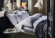 GANT Stripes Sengesett Sateng Hvit (589- sateng-stripes-hvit)