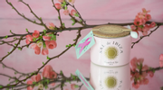 Fleur del sel Krukke med havsalt roseblader,  Rosa-Sløyfe (753-SI1016)