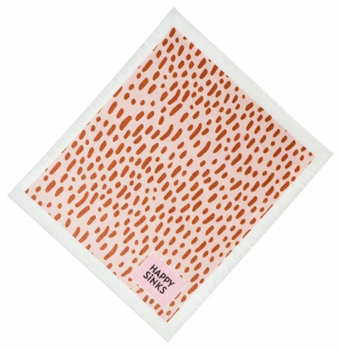 HAPPY SINKS Kjøkkenklut Cellulose Sienna-Pink 3stk  (573-20202052)