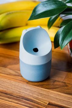 HAPPY SINKS Konna Bananfluefanger / blomsterfluefanger Blå