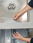 HAPPY SINKS Magnetisk Klutholder Messing Rett (573-30101005)