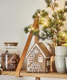 Ib Laursen XMAS Lyshus Stillenatt Pepperkakehus H15,5 (171-27631-14)