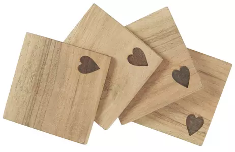 Ib Laursen Coaster Brikke 4stk Akasietre (171-17059-00)