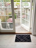 Tica Copenhagen Dørmatte Lines Svart 40x60 (424-101115)