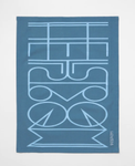 Eyvind Hellstrøm Kjøkkenhåndkle Blå Logo+Stripe 2pk (758-40599975952473)