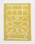 Eyvind Hellstrøm Kjøkkenhåndkle Gul Logo 2pk (758-40599962255449)