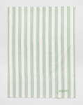 Eyvind Hellstrøm Kjøkkenhåndkle Kremhvit-Grønne Striper 2pk (758-40599963500633)
