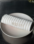 Eyvind Hellstrøm Serviett Kremhvit-Beige Striper 4pk (758-40295532232793)