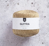 Järbo GARN Glittra Glittergarn Gull 20g (634-18102)