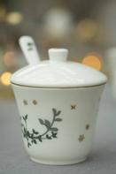 Jette Frölich Winter Stars Sukkerskål H10,5