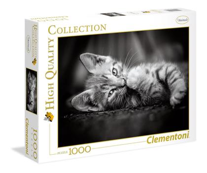 Clementoni Puslespill Kattunge High-Quality-Collection 1000 brikker