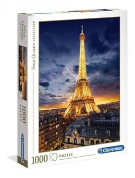 Clementoni Puslespill Eiffeltårnet High-Quality-Collection 1000 brikker 