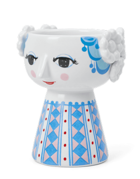 Bjørn Wiinblad Eva Lysestake Blå H9.5 (521-56551)