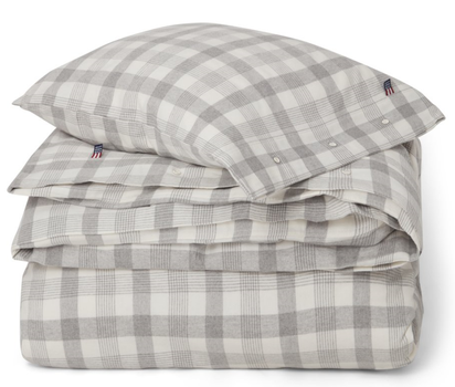 Lexington Sengesett Flanell Grårutet (588-12340007-7600)